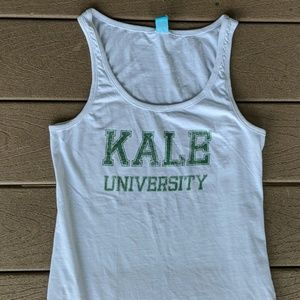 Kale University Fun T Shirt